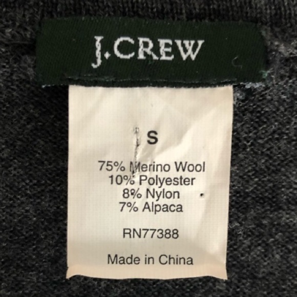 J. CREW Wool Blend Colorblock Drawstring Dress - Picture 11 of 11